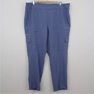 GH Bass Propel Turbo-Dry Blue Performance Pants Joggers Mens 2XL NWT $59
